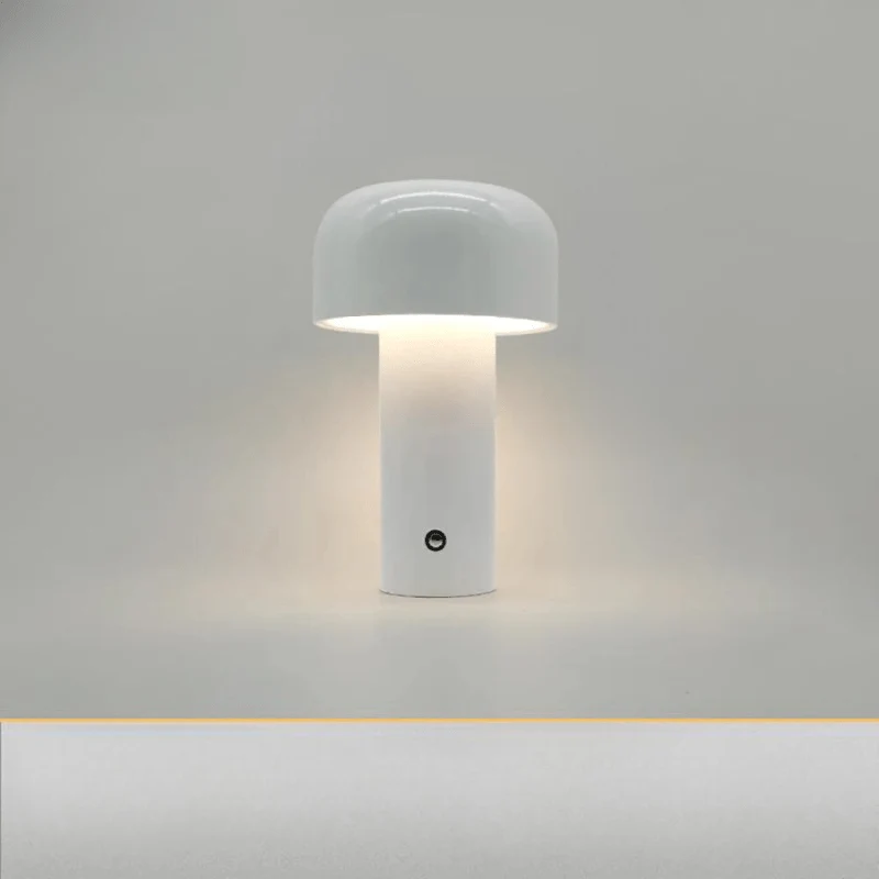 Tafellamp Paddenstoel Oplaadbaar Draadloos LED 25cm Design | Sansoti