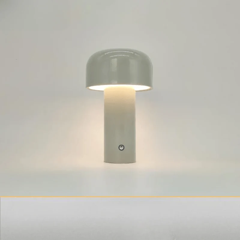 Tafellamp Paddenstoel Oplaadbaar Draadloos LED 25cm Design | Sansoti