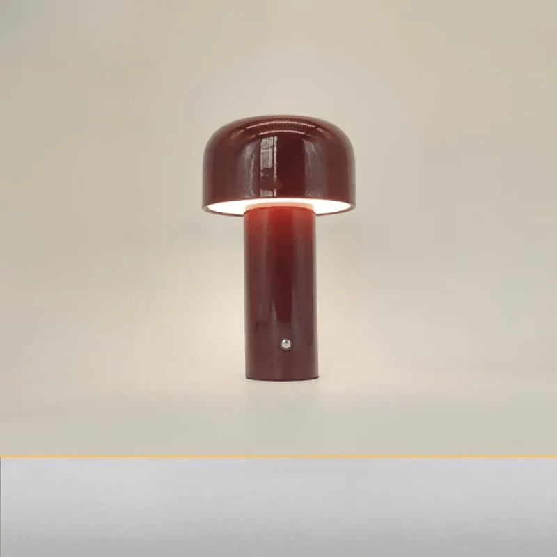 Tafellamp Paddenstoel Oplaadbaar Draadloos LED 25cm Design | Sansoti