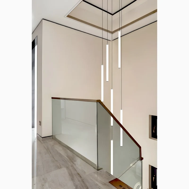 Trap Hanglamp Hoog Plafond Spiraal LED Meerdere Lichts Modern | Sansoti