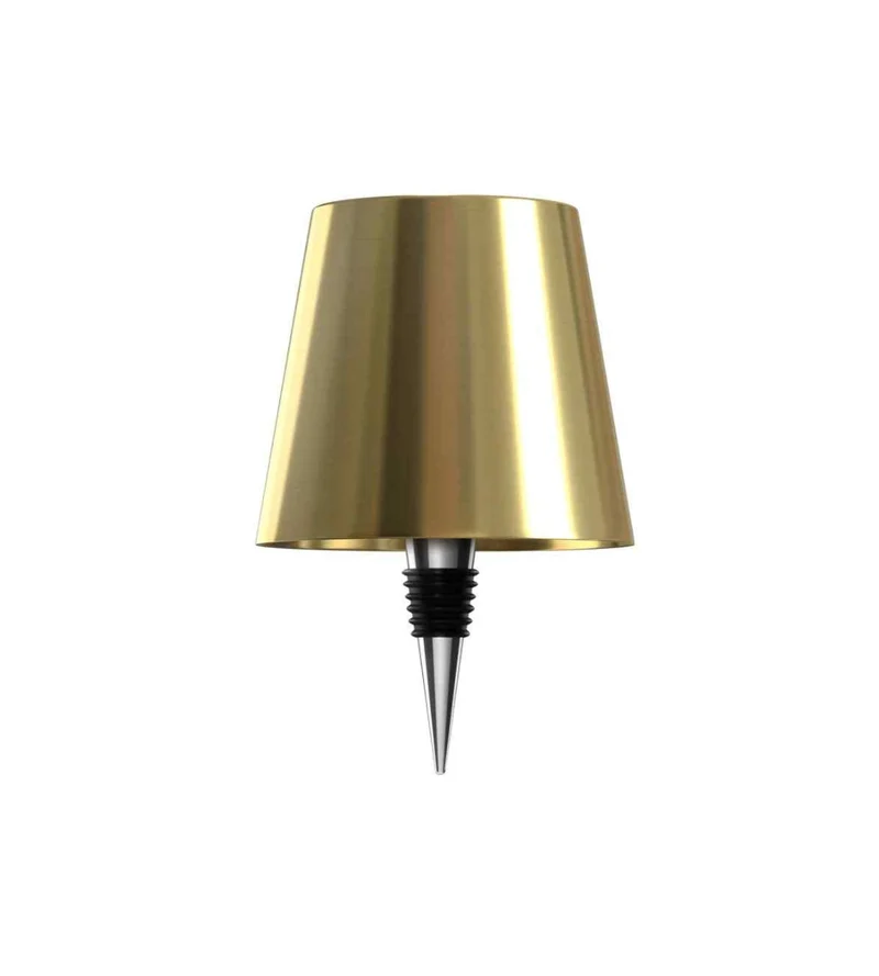 Flessenlamp LED Oplaadbaar Aluminium Tafellamp Voor Wijnfles Warm Licht | Sansoti