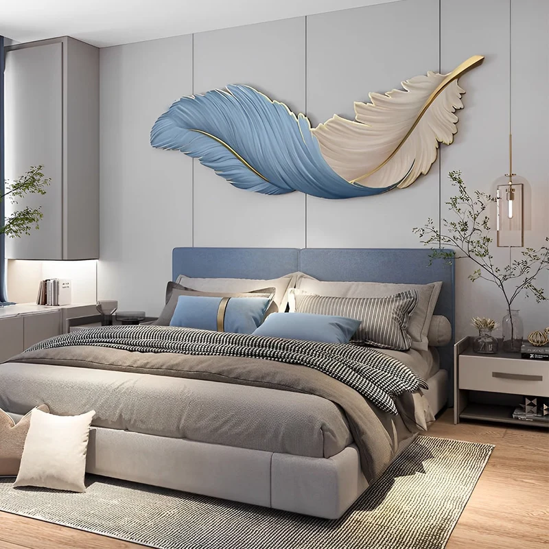 Wandlamp Veer LED Kunstpaneel USB Dimbaar 80cm 120cm | Sansoti