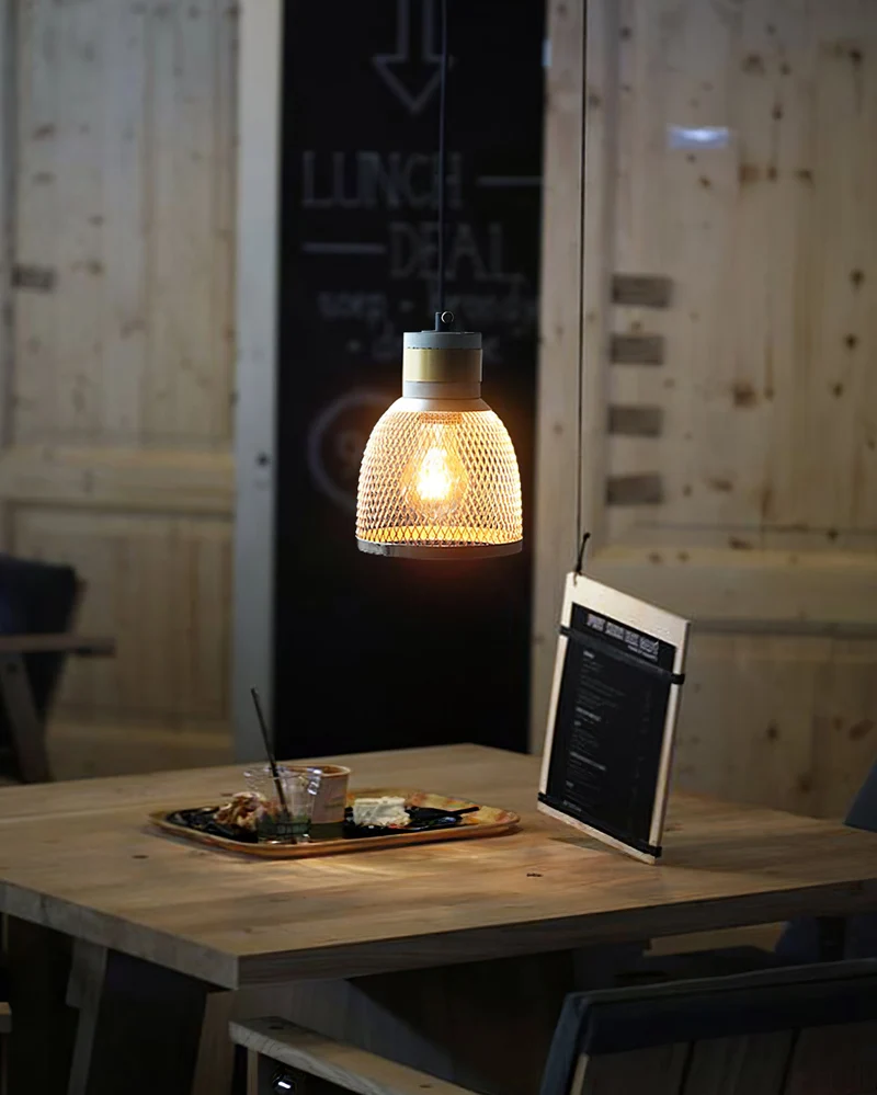Beton Hanglamp Industrieel Cilinder Metaal Zwart Grijs E27 | Sansoti