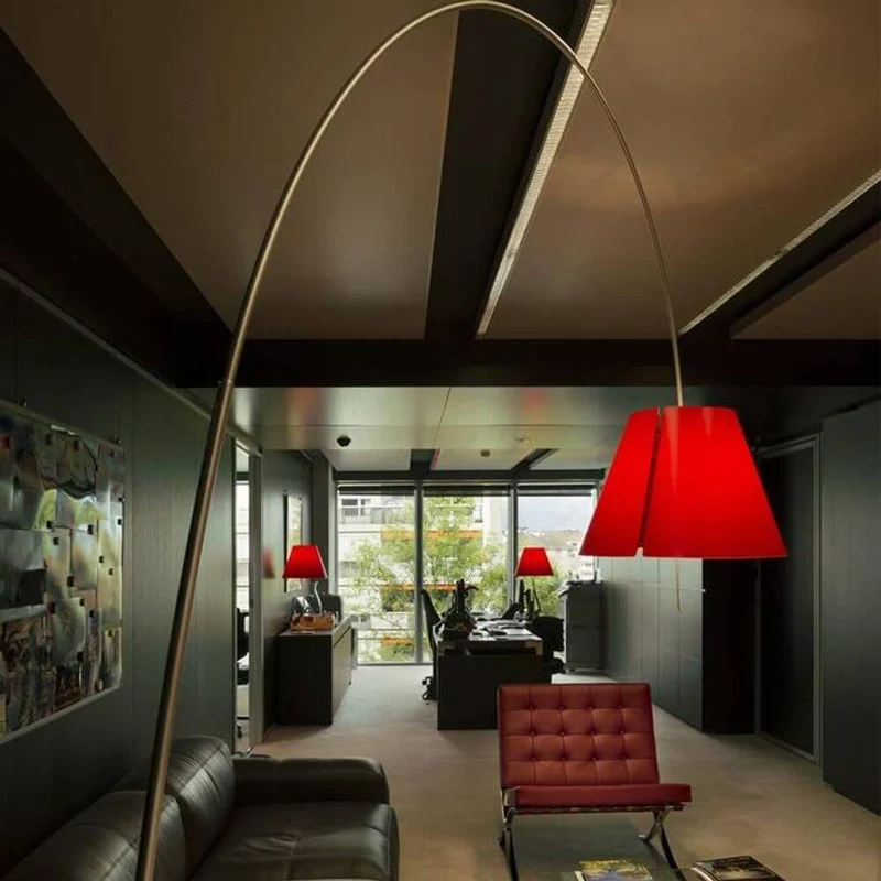 Luceplan Lady Costanza Bogenlampe mit Dimmer