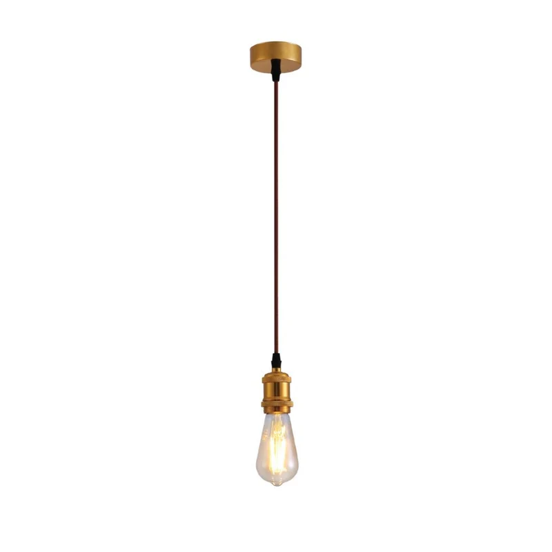Hanglamp Vintage Industrieel Retro E27 Antiek Rood Brons Goud Nikkel Dimbaar Verstelbaar | Sansoti