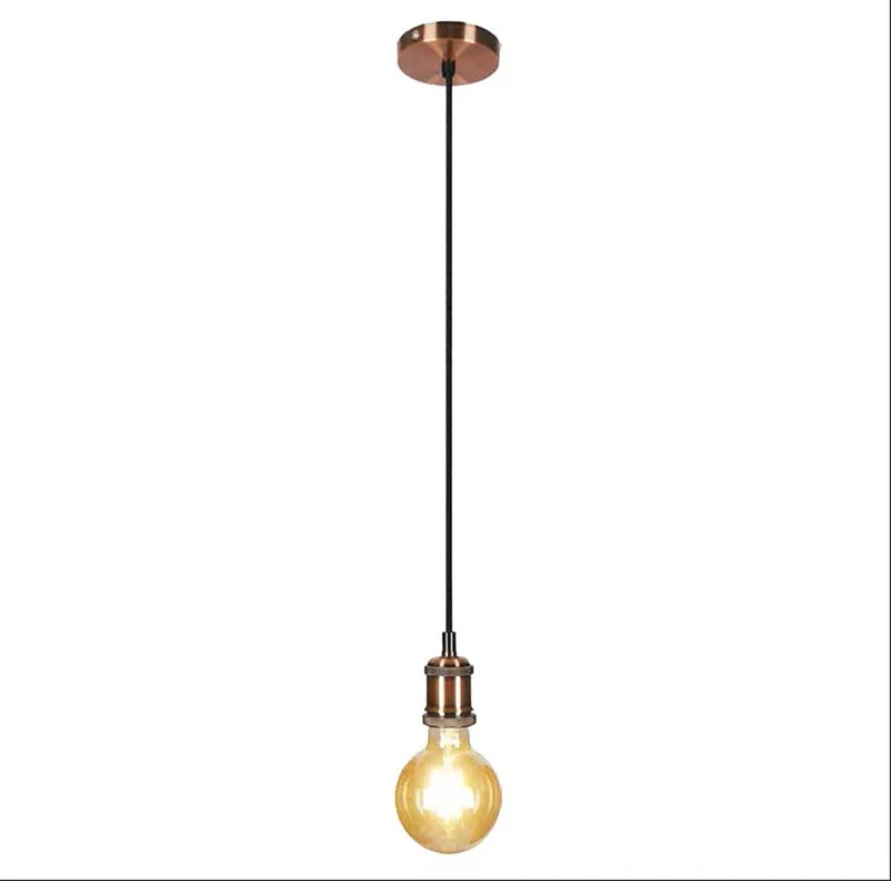 Hanglamp Vintage Industrieel Retro E27 Antiek Rood Brons Goud Nikkel Dimbaar Verstelbaar | Sansoti