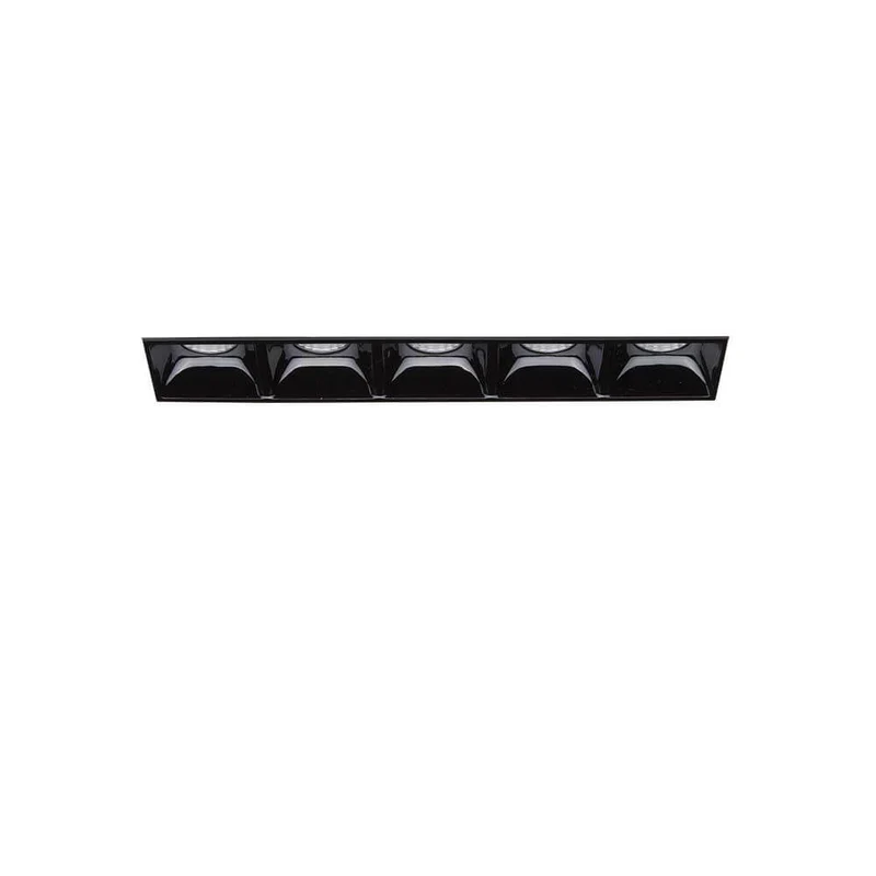 LED Einbaustrahler Lika Fi5 Trimless Schwarz, Weiß