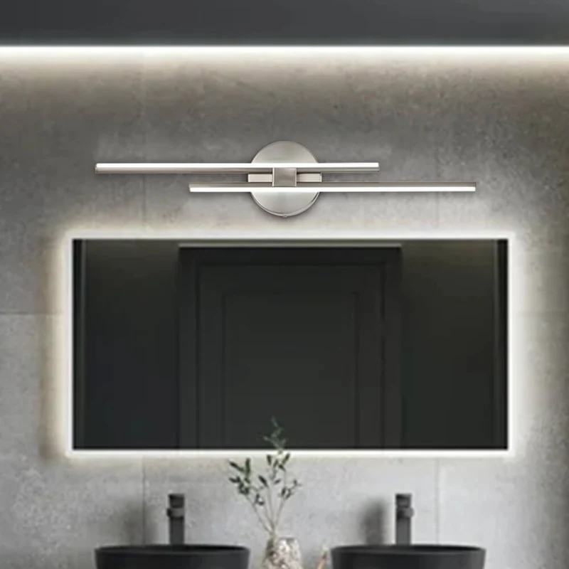 Plafondlamp LED Strip 12W Koel Wit Zwart Messing Nikkel 60-80cm Keuken Modern