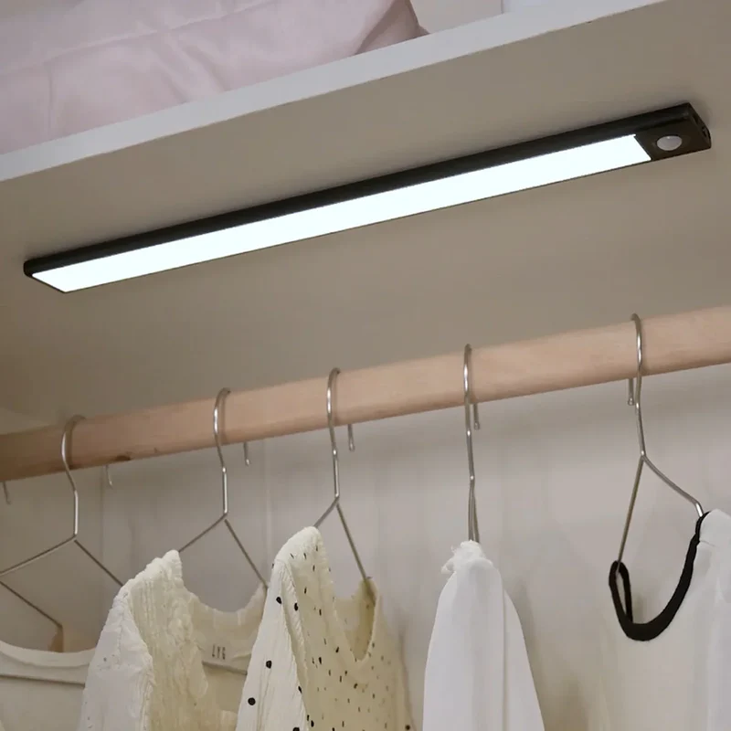 LED Balk Lamp Draadloos Aluminium Bewegingssensor Kast Hal | Sansoti