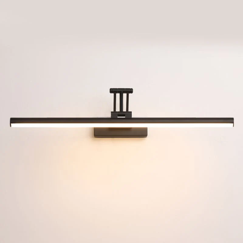 Spiegellamp LED Zwart Wit Metaal Acryl IP44 Badkamer Woonkamer Modern 40-100cm | Sansoti