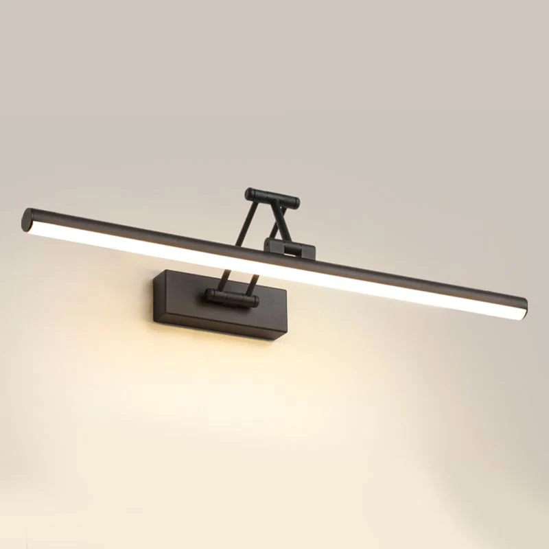 Spiegellamp LED Zwart Wit Metaal Acryl IP44 Badkamer Woonkamer Modern 40-100cm | Sansoti