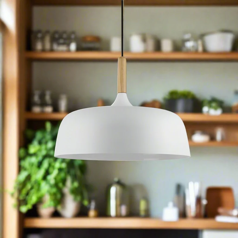 Hanglamp LED Metaal Scandinavisch Minimalistisch Woonkamer Keuken Eetkamer 60W | Sansoti