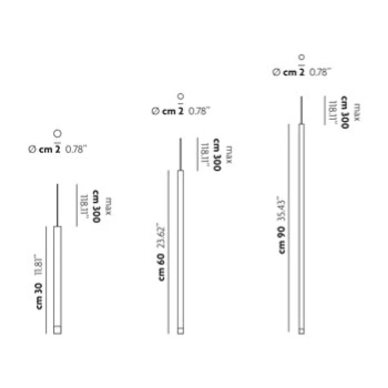 Lodes A-Tube Nano LED Hängelampe