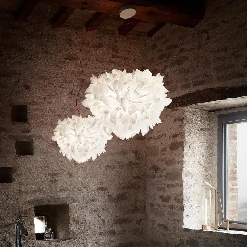 Slamp Pendelleuchte Veli Foliage Weiß