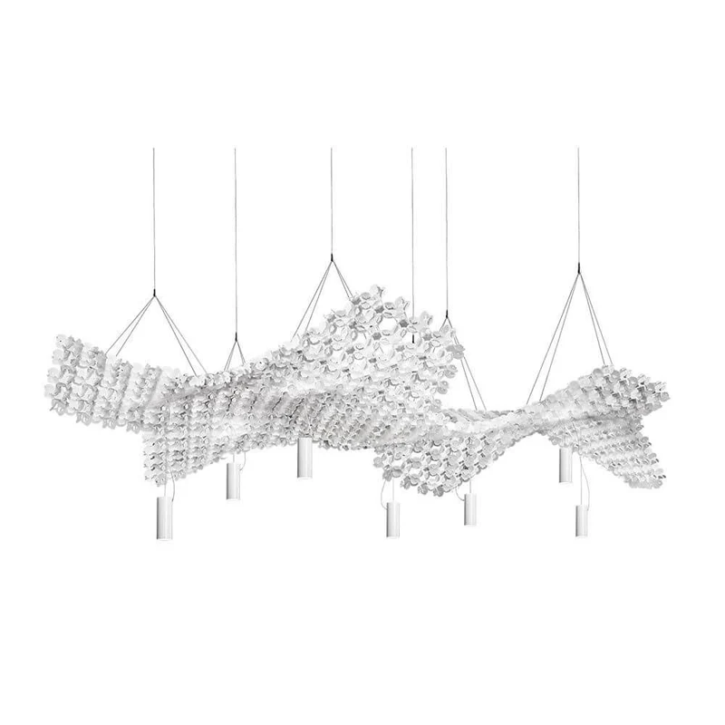 Slamp Nuvem 102x94cm Basis mit Spotlight Up-Down weiß