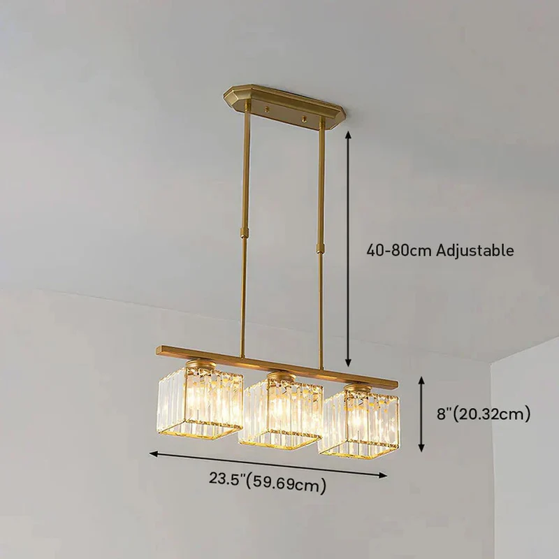 Hanglamp Eettafel Glas Zwart Goud 3 Of 4 Lichts E27 Modern | Sansoti