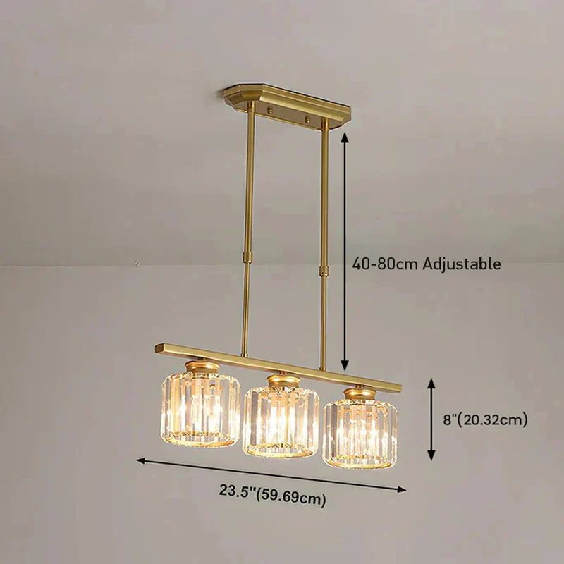 Hanglamp Eettafel Glas Zwart Goud 3 Of 4 Lichts E27 Modern | Sansoti