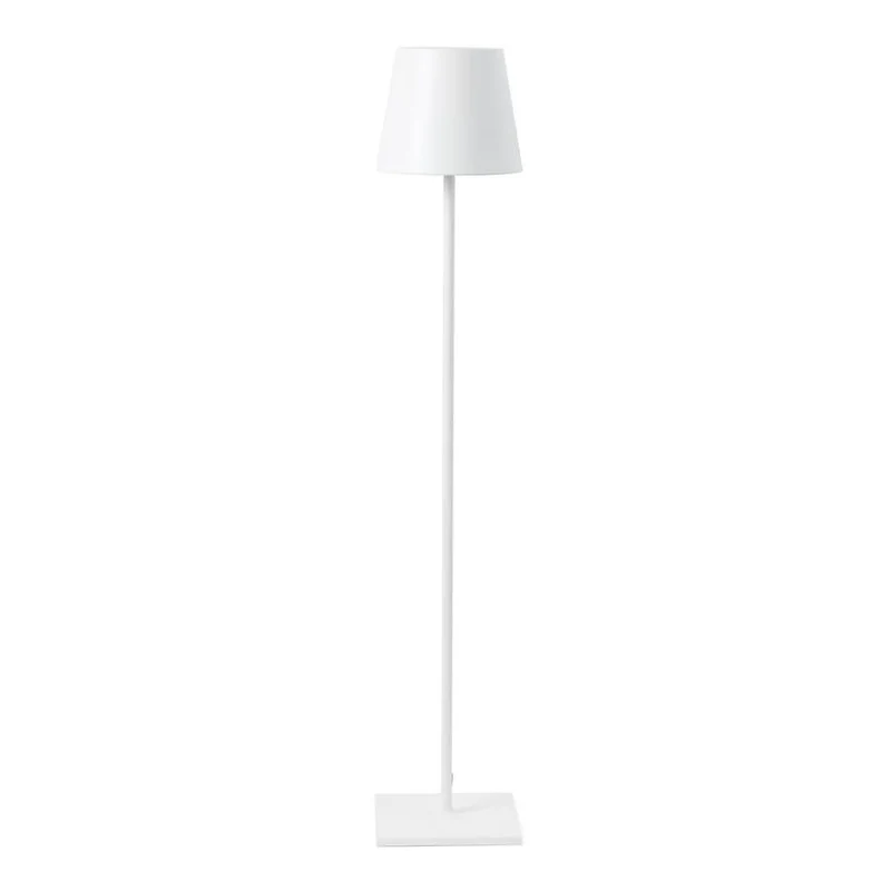 Toc Outdoor Stehlampe 150cm mit USB IP54 Weiß