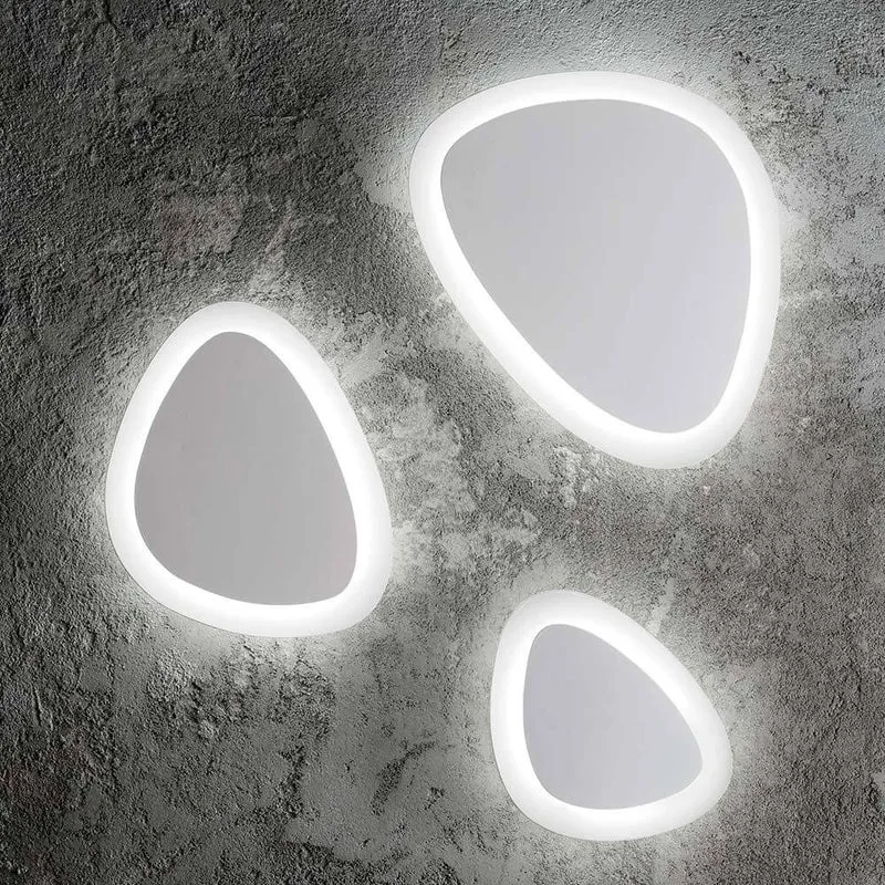 LED Wandleuchte Gingle Mittel Weiß