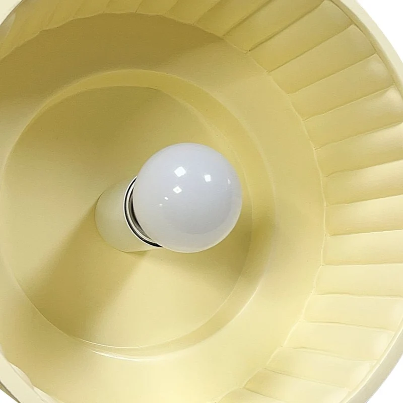 Plafondlamp Wabi-Sabi Resin Nordic Flush Mount Beige Groen Wit Dimbaar Woonkamer