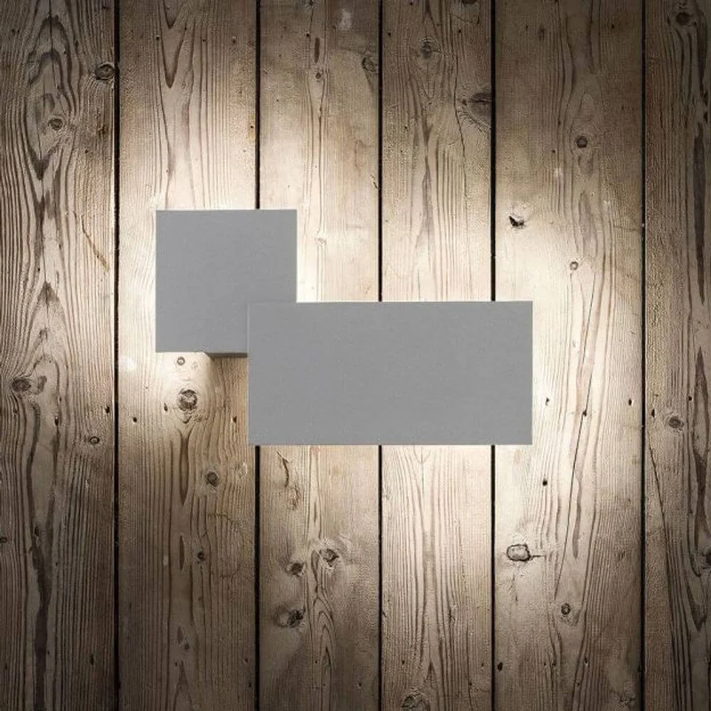 Lodes Puzzle Outdoor Square & Rectangle LED Wandlampe