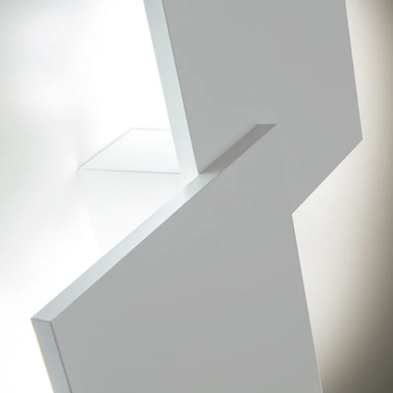 Lodes Puzzle Outdoor Double Square LED Wandleuchte