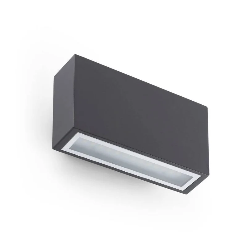 LED Außenwandleuchte TANE 6W 3000K IP44 Dunkelgrau