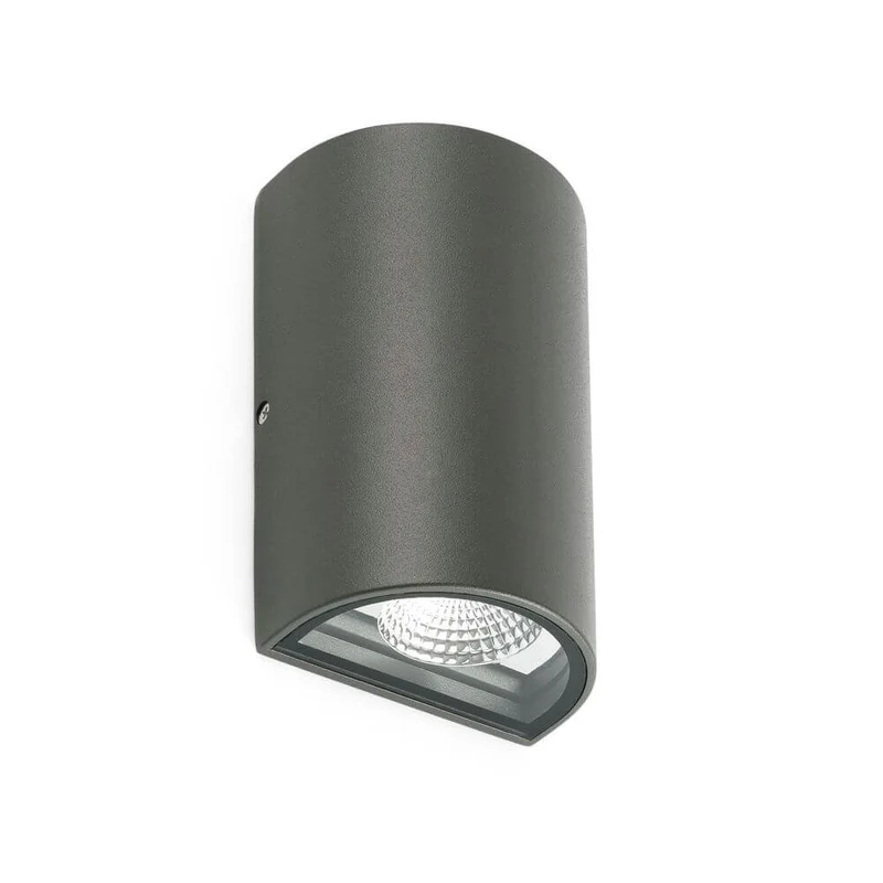 LED Außenwandleuchte LACE 3W 4000K IP54 Dunkelgrau