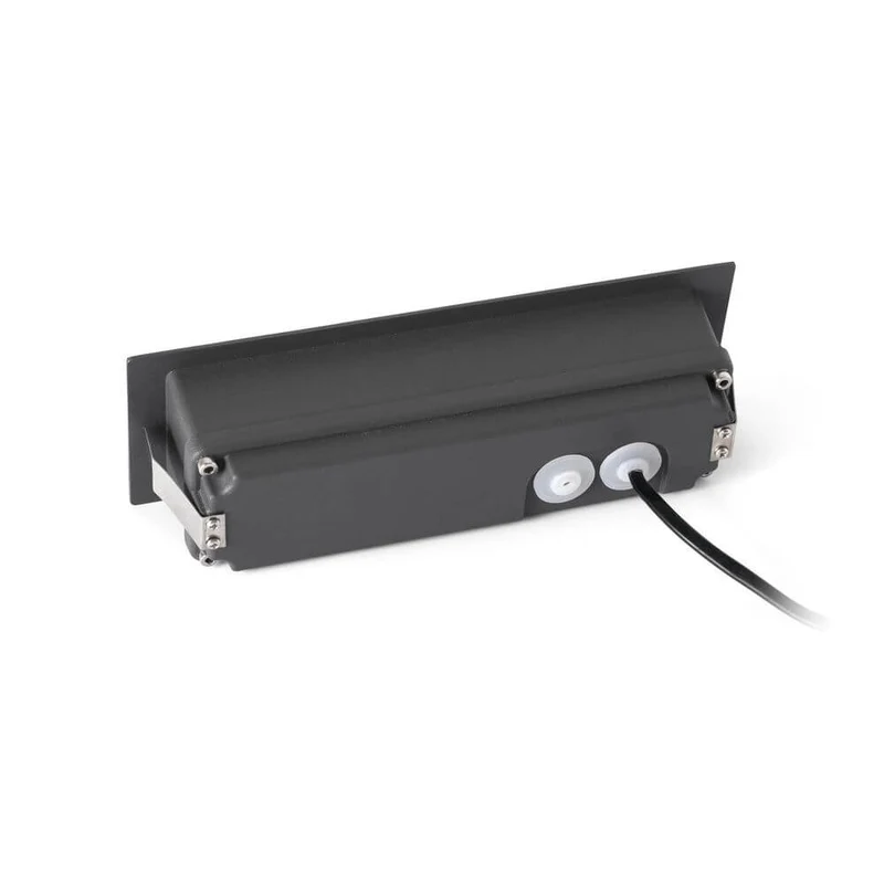 LED Wand-Einbauleuchte NAT IP65 Dunkelgrau
