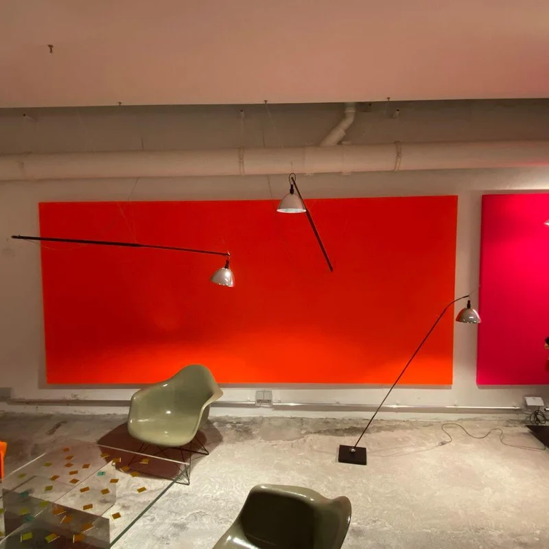 Ingo Maurer Wand- oder Hängelampe Max. Mover LED max 210cm