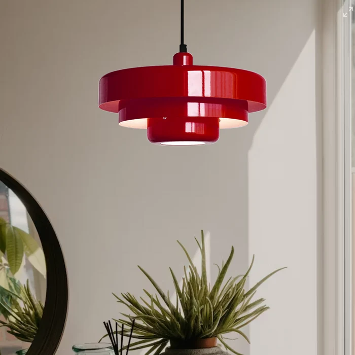 Design Hanglamp Metaal – Bauhaus Stijl Plafondlamp | Sansoti