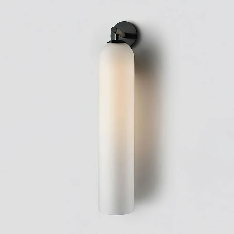 Glazen wandlamp met cilindervorm – elegante wandverlichting voor binnen | Sansoti