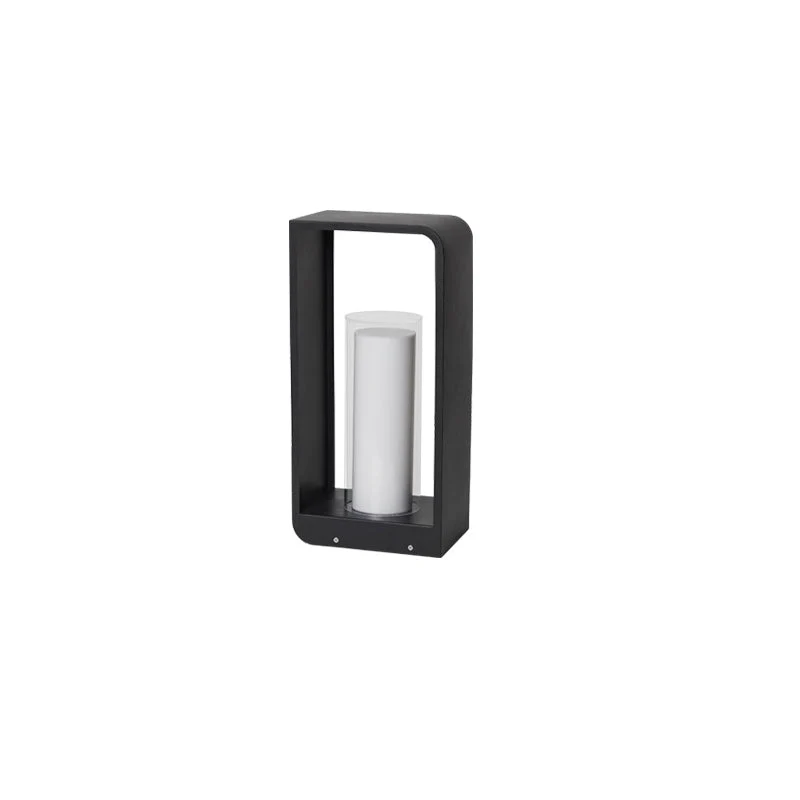 Led tuinlamp voor buiten – vierkante moderne buitenlamp met warm licht | Sansoti