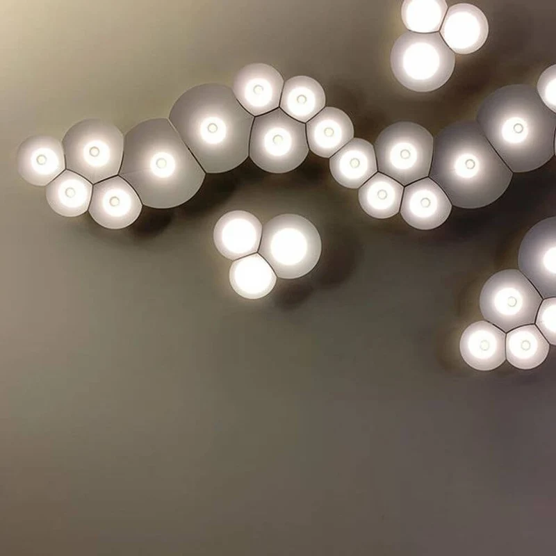 Luceplan LED Wandleuchte Bulbullia 37x31cm