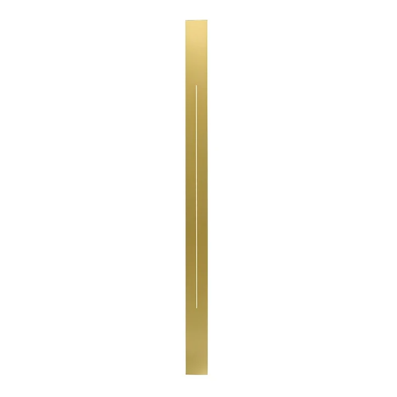 Wandlamp LED Strip Zwart IJzer Acryl Woonkamer Slaapkamer Lineair 60cm 80cm 100cm 120cm 3 Kleurmodi Minimalistisch Spiegel Accent | Sansoti