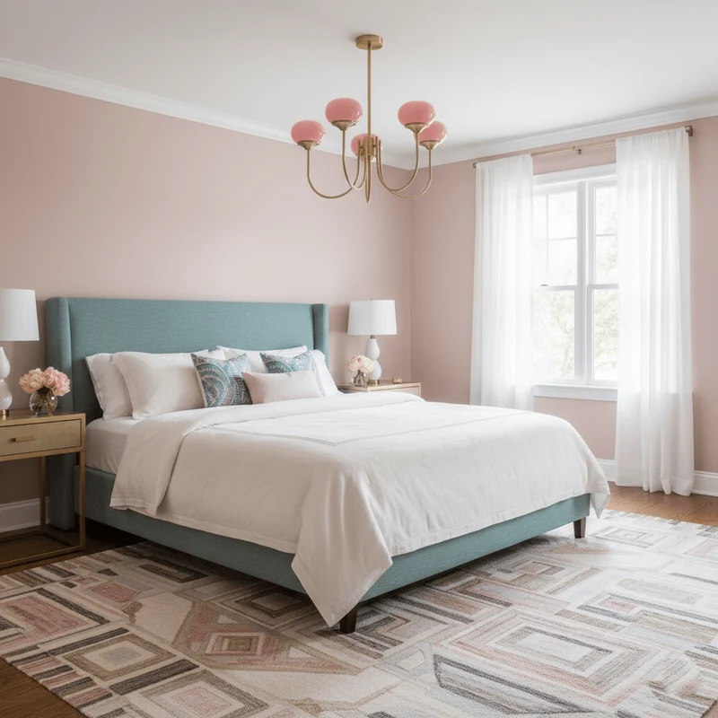 Glazen Kroonluchter Met Roze Witte Of Creme Bollen En Gouden Of Chromen Frame Moderne Design Kroonluchter Met 3 Of 5 Lichtpunten Voor Woonkamer En Eetkamer | Sansoti