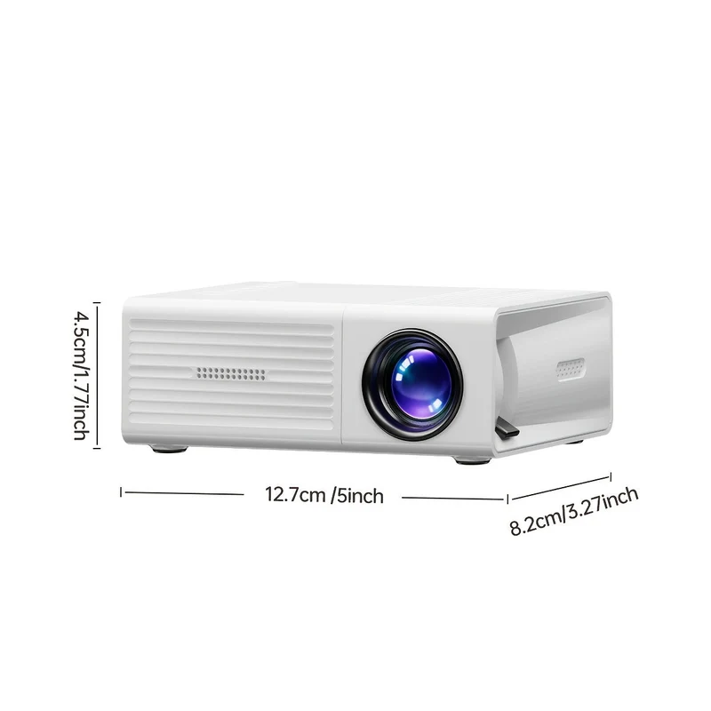 Mini Beamer 3000 Lumen Draagbaar Met HDMI USB Voor Thuisbioscoop | Sansoti