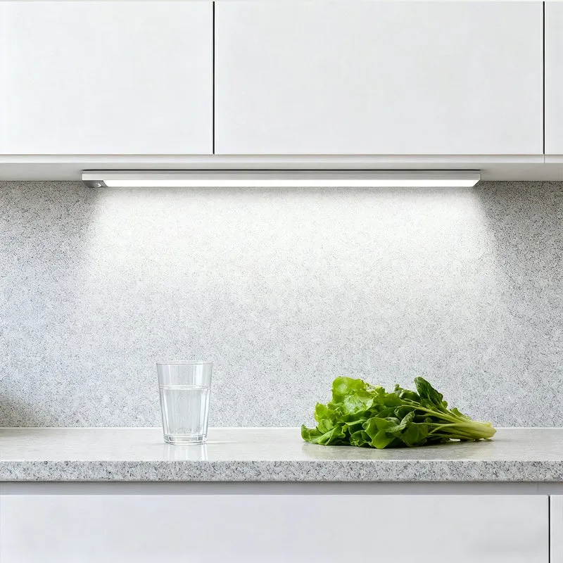 Kastverlichting LED Bewegingssensor Aluminium Zwart USB Oplaadbaar Onderkastlamp Keuken Kledingkast Nachtlamp Draadloos | Sansoti