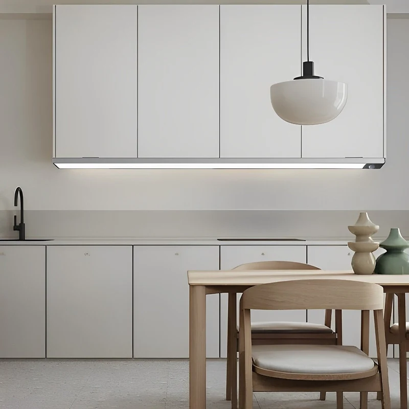 Kastverlichting LED Bewegingssensor Aluminium Zwart USB Oplaadbaar Onderkastlamp Keuken Kledingkast Nachtlamp Draadloos | Sansoti
