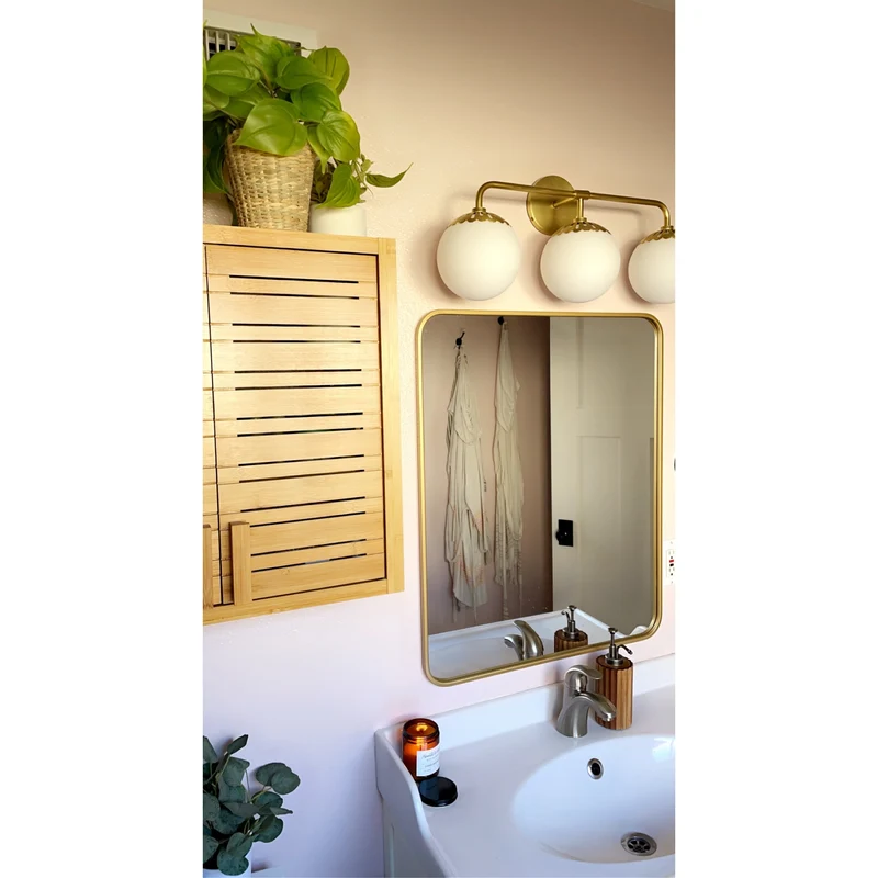 Art Deco Wandlamp met Bloemkap en Glazen Bol – Design Wandverlichting in Messing, Zwart of Nikkel voor Woonkamer en Badkamer | Sansoti