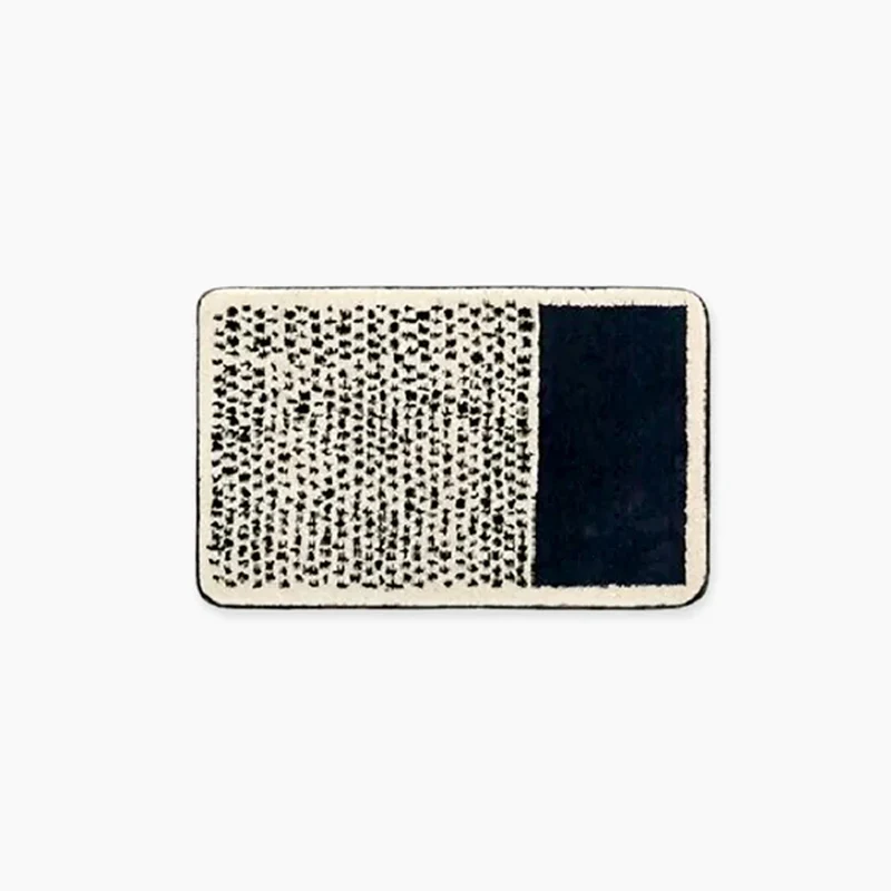 Luxe antislip badmat met abstract design voor moderne badkamers | Sansoti