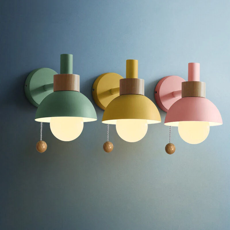 Kleurrijke Wandlamp voor Slaapkamer & Woonkamer | Moderne Design Wandverlichting | Sansoti
