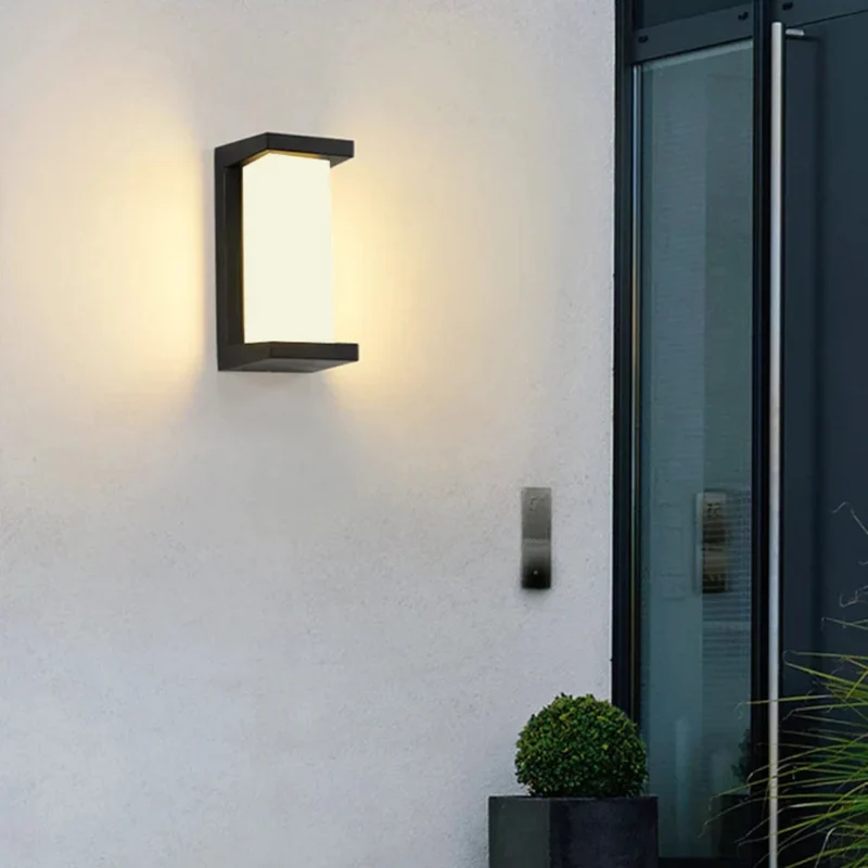 Buiten Wandlamp met Bewegingssensor | LED Buitenlamp voor Tuin & Entree