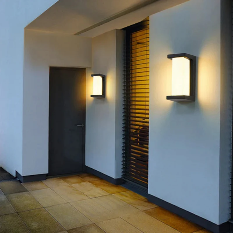 Buiten Wandlamp met Bewegingssensor | LED Buitenlamp voor Tuin & Entree
