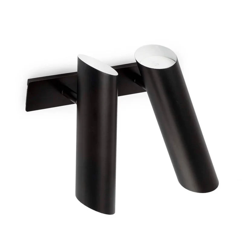 Wandlampe 2-flammig LINK Schwarz