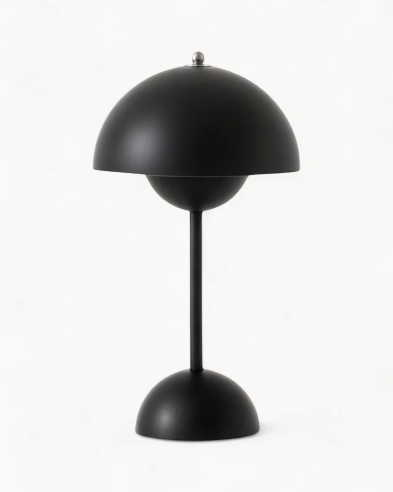 Tafellamp LED Metaal 28cm Grijs Dimbaar Bureau Nachtkast Scandinavisch Design Lamp Modern Minimalistisch | Sansoti
