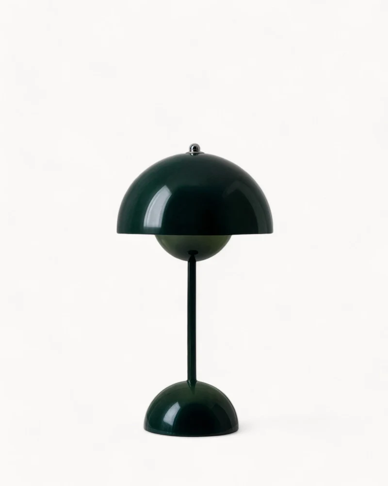 Tafellamp LED Metaal 28cm Grijs Dimbaar Bureau Nachtkast Scandinavisch Design Lamp Modern Minimalistisch | Sansoti
