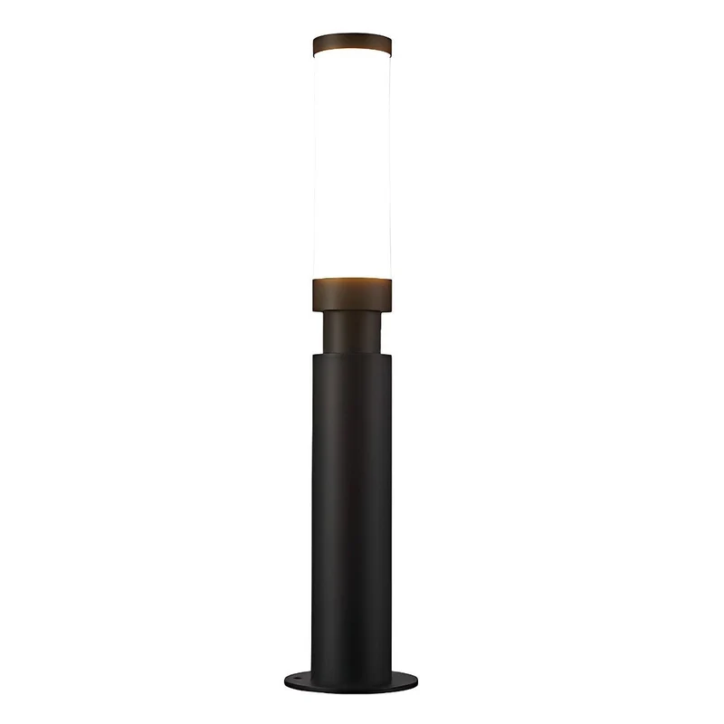 Tuinpaal Lamp Aluminium Zwart 6W IP55 Tuin Pad Verlichting Staande Buitenlamp Sokkel Paalverlichting Oprijlaan Binnenhof | Sansoti