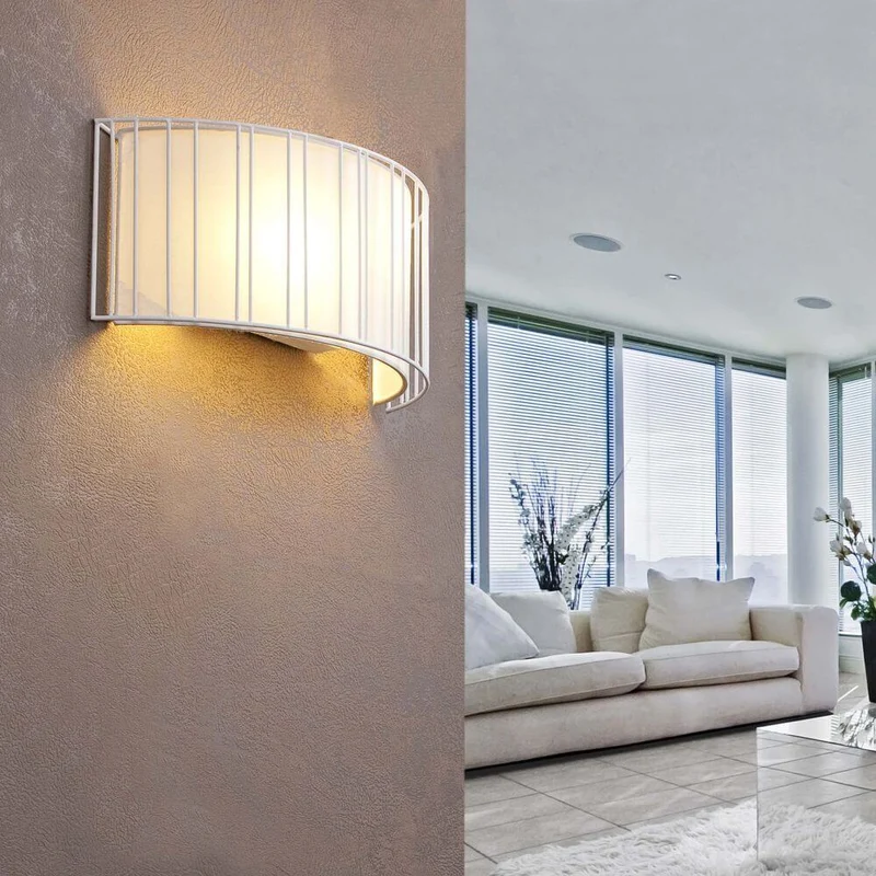 Wandlampe LINDA 2-flammig Weiß