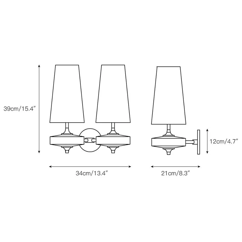 Design Wandlamp Met Houten Details En Stoffen Kap Geïnspireerd Op De Nikau Palm | Sansoti